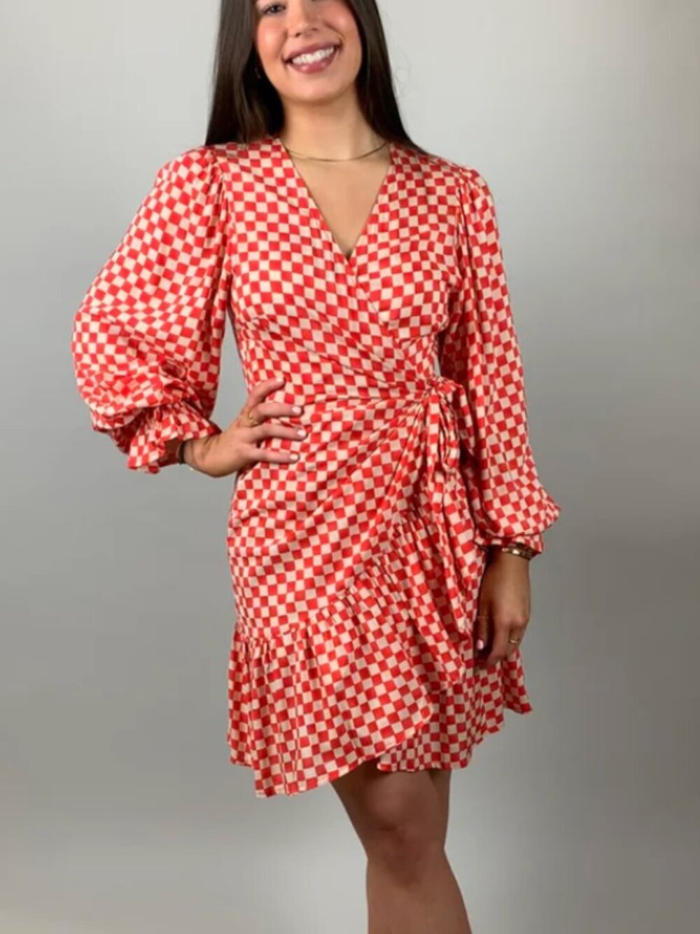 FRNCH Monique Wrap Dress